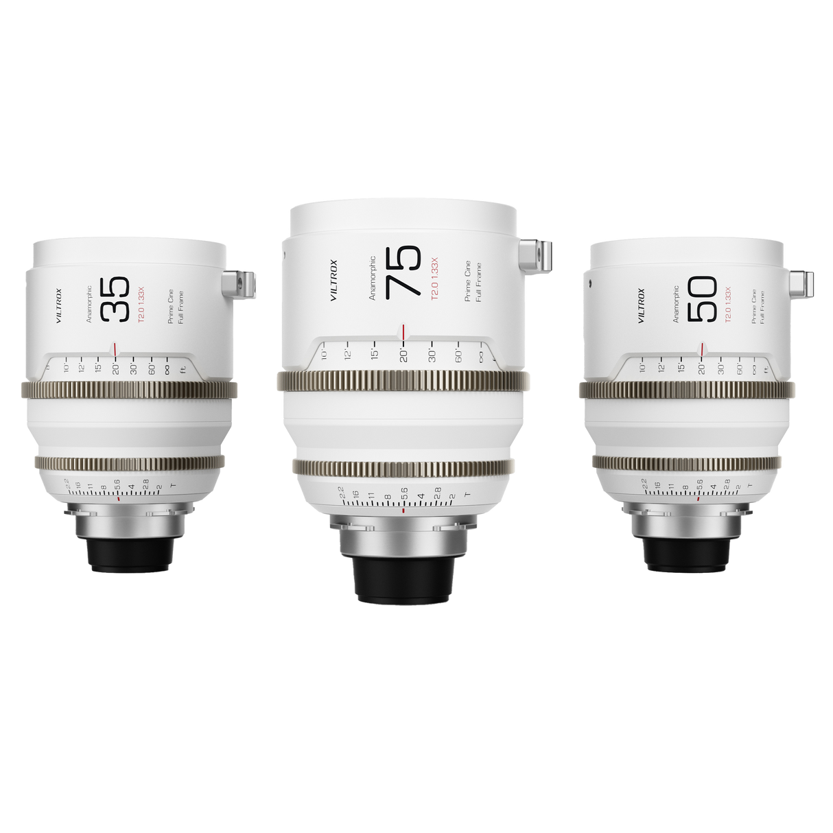 Viltrox Anamorphic Cine-Objektiv Set 35/50/75mm T2.0 1.33x mit PL-Mount