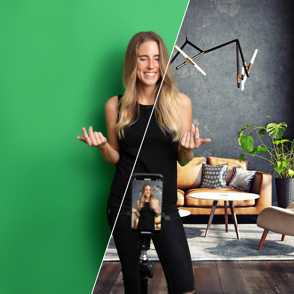 X-Drop Hintergrund 3,0 x 1,5 m