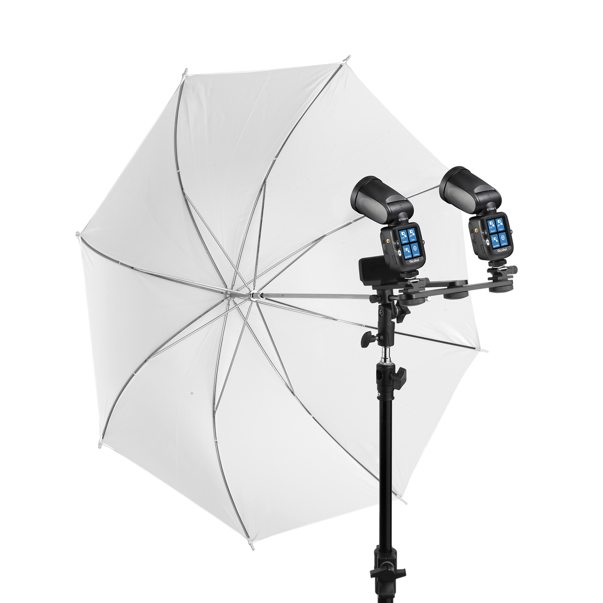 Durchlichtschirm Weiß 80 cm