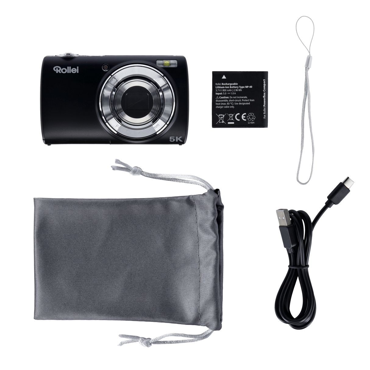 Powerflex Compact I 64 MP Digitalkamera mit 5K