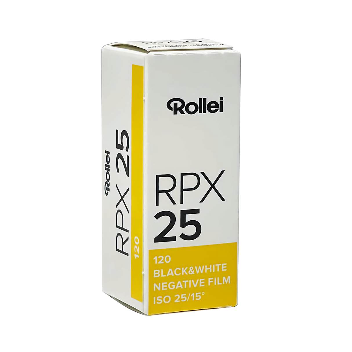 RPX Schwarzweiß-Negativfilm | 35 mm & Rollfilm | ISO 25 / 100 / 400