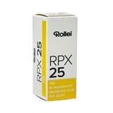 RPX Schwarzweiß-Negativfilm | 35 mm & Rollfilm | ISO 25 / 100 / 400