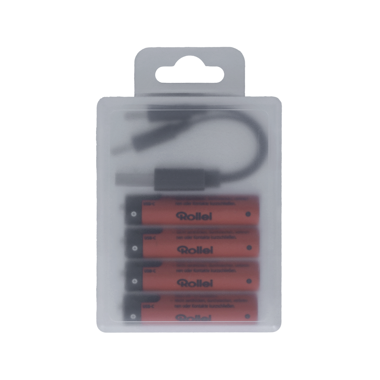 USB-C Li-Ion Akkus (wiederaufladbar) – 4er-Pack