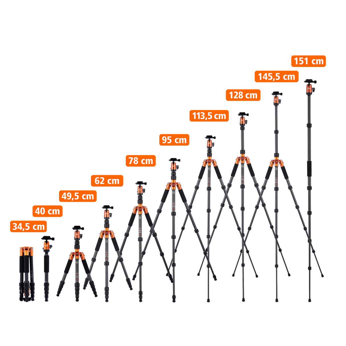 Stativ | Carbon | Compact Traveler No. 1