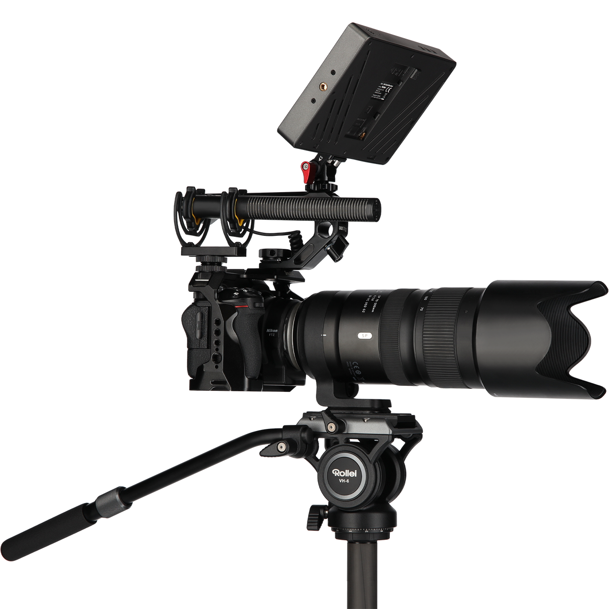 Videokopf | für VH-6 Stativ | 3/8" Anschluss