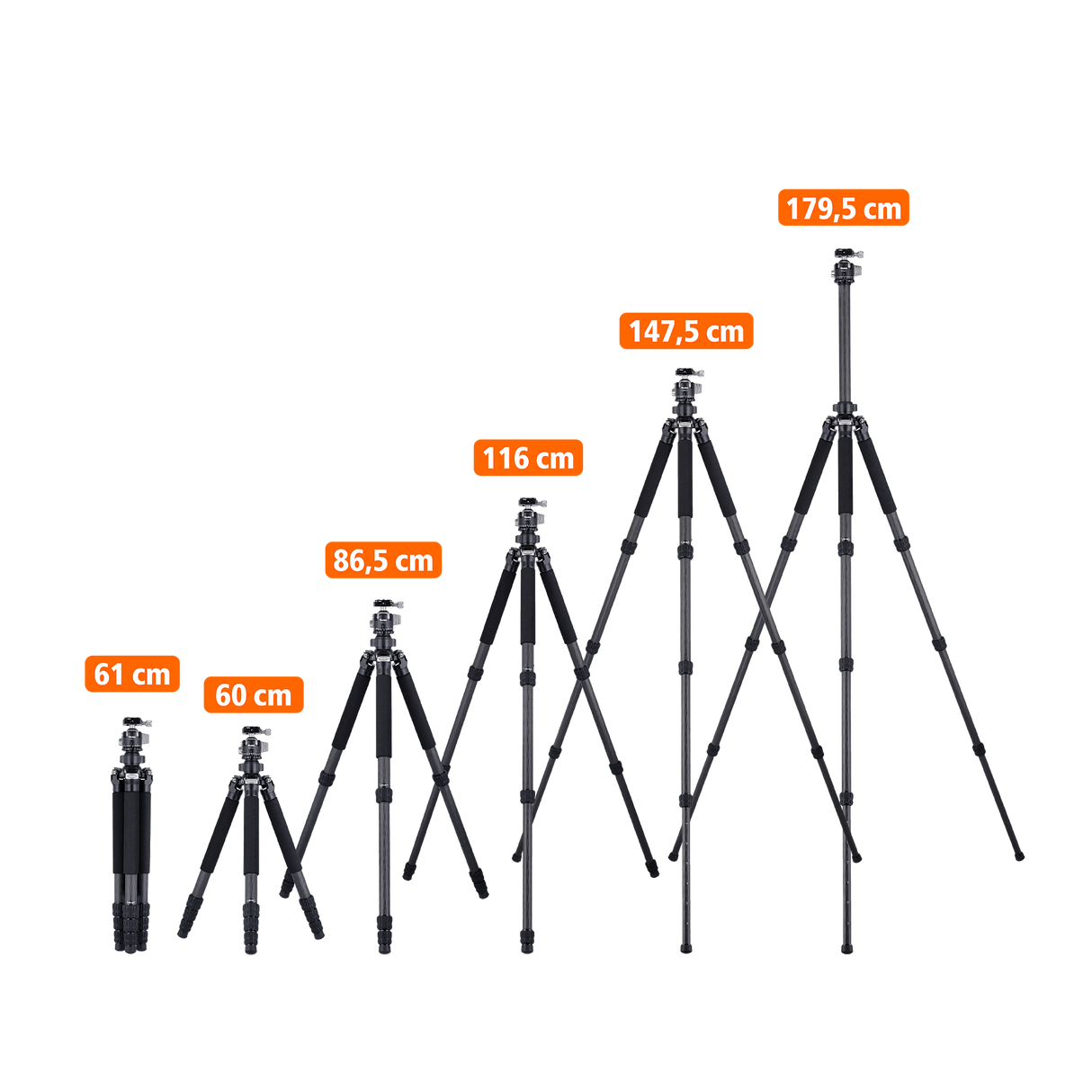 Rock Solid Alpha Mark III - Carbon Stativ