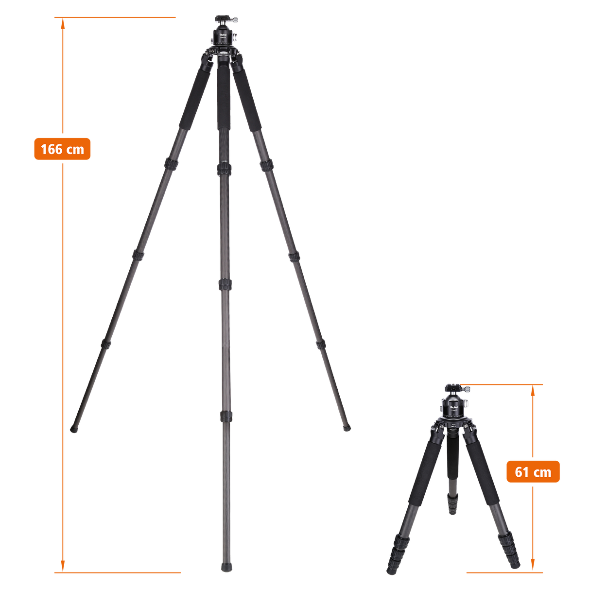 Rock Solid Alpha Mark III - Carbon Stativ