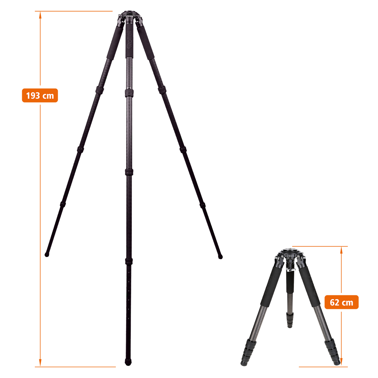 Rock Solid Alpha XL Mark III - Carbon Stativ
