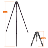 Rock Solid Alpha XL Mark III - Carbon Stativ