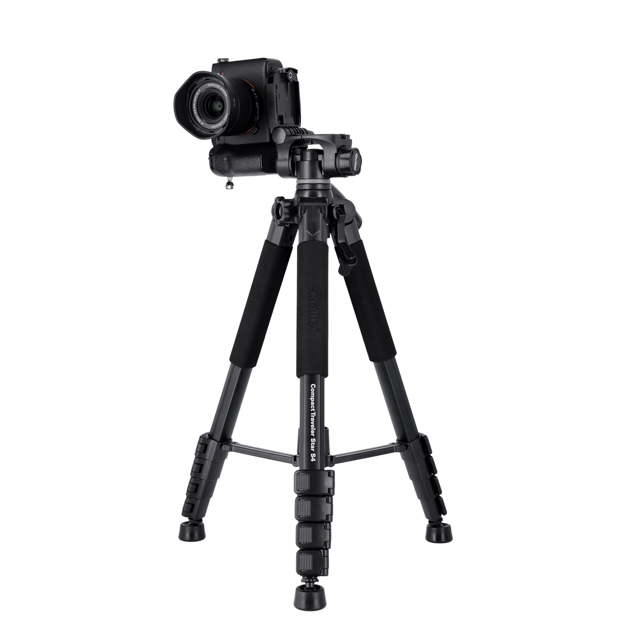 Stativ I Aluminium I Compact Traveler Star S4