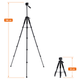 Stativ I Aluminium I Compact Traveler Star S4