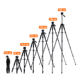 Stativ I Aluminium I Compact Traveler Star S4