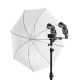 Durchlichtschirm Weiß 80 cm