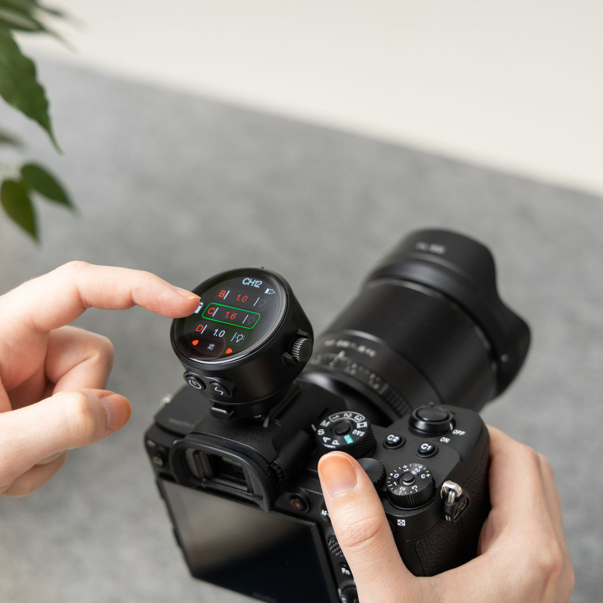 Profi Funksender | TR-Q8 Touch | für Studioblitze