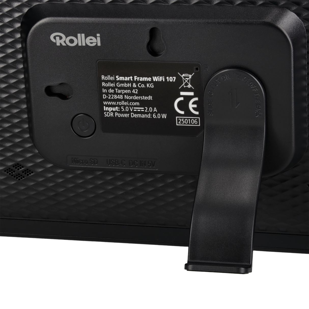 Smarter Bilderrahmen | 10,1" Diagonale | WiFi | Frameo App | Modell 107