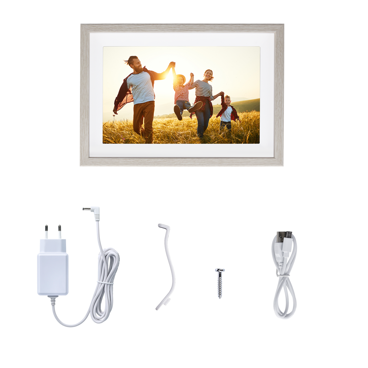 Smarter Bilderrahmen | 10,1" Diagonale | WiFi | Frameo App | Modell 108