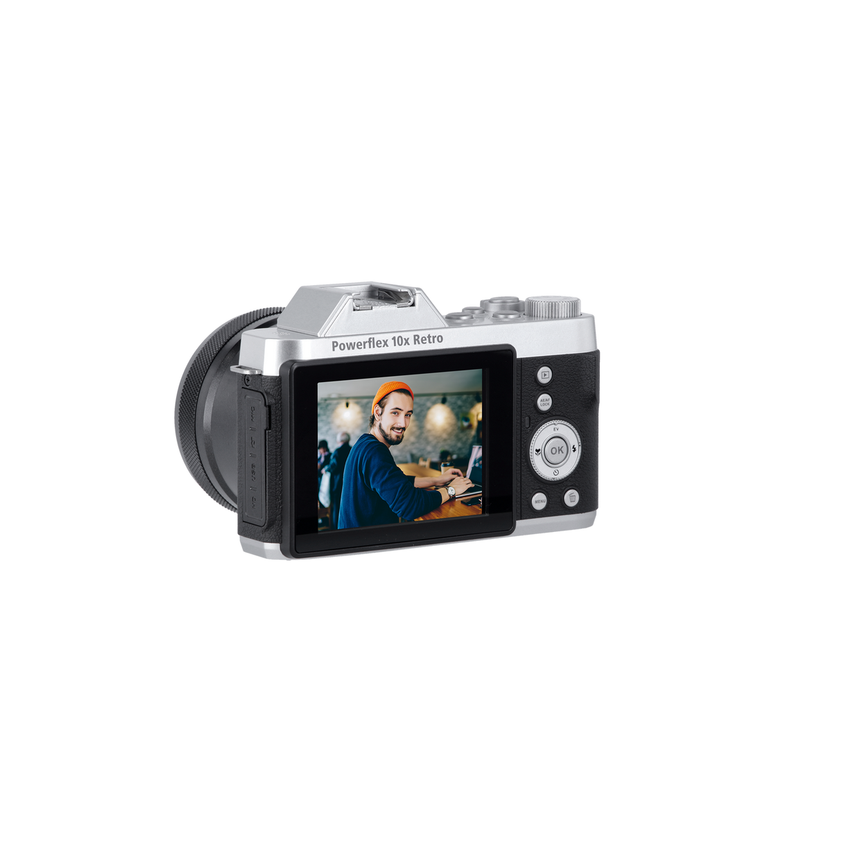 Powerflex 10x Retro | 64 MP Digitalkamera mit 4K