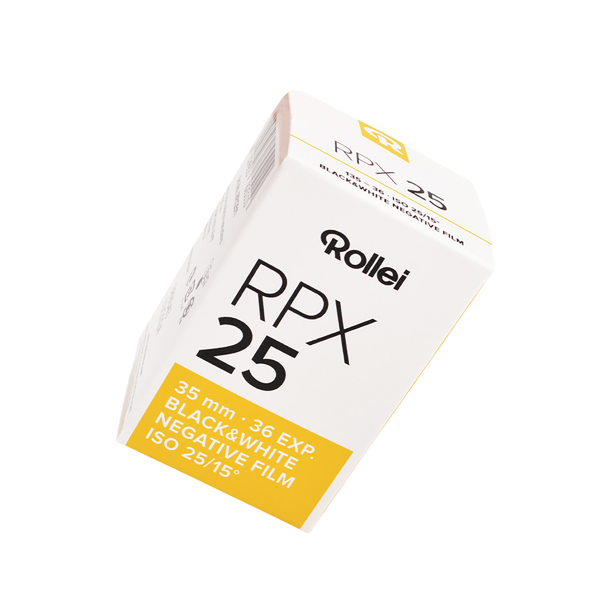 RPX Schwarzweiß-Negativfilm | 35 mm & Rollfilm | ISO 25 / 100 / 400