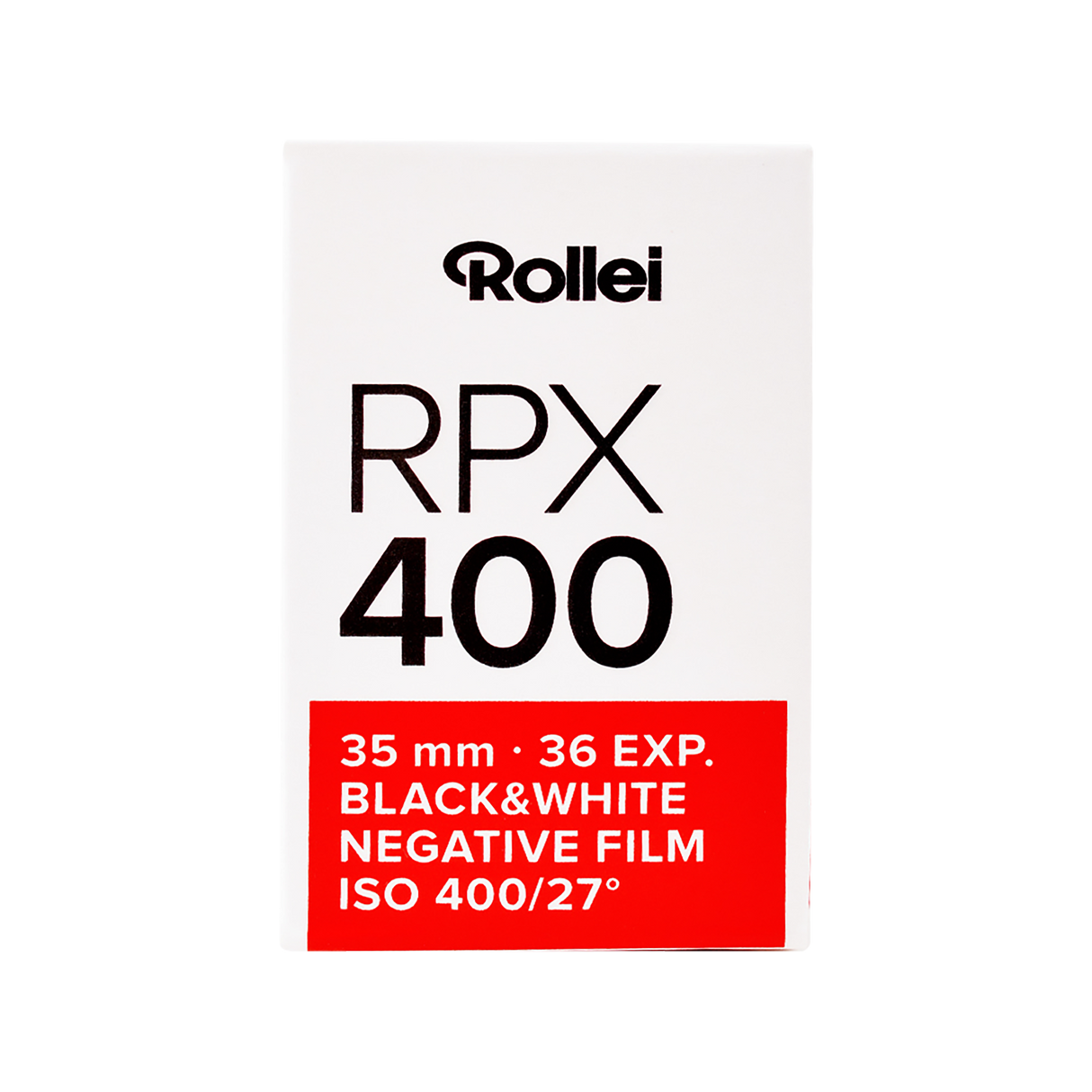 RPX Schwarzweiß-Negativfilm | 35 mm & Rollfilm | ISO 25 / 100 / 400