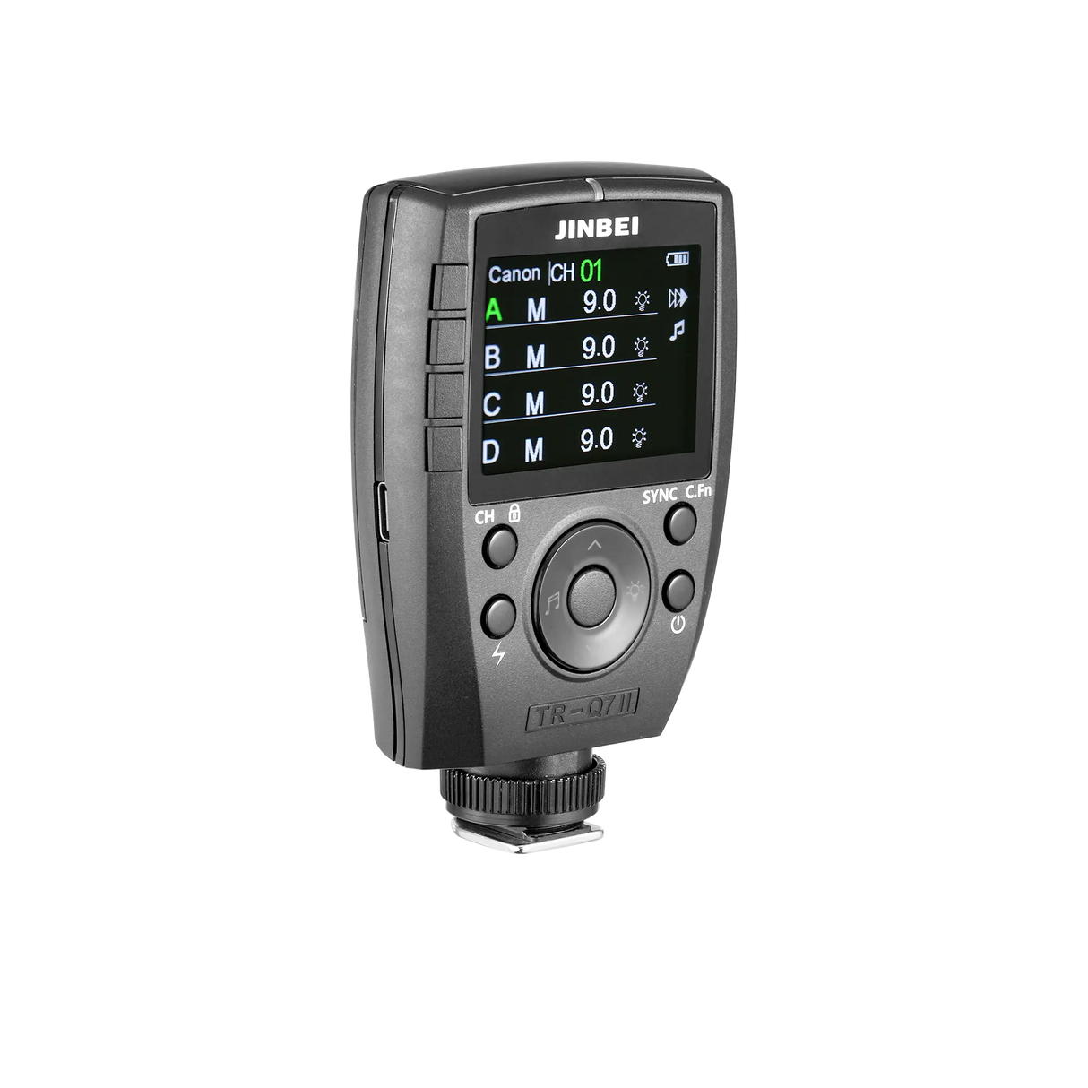 Rollei Fernauslöser TR-Q7II Universeller Funksender für Studioblitze