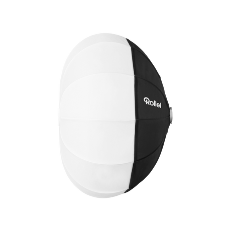 Rollei Licht Quick-Ball-Softbox mit Lichtkontrollvorhang