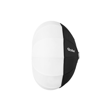 Rollei Licht Quick-Ball-Softbox mit Lichtkontrollvorhang